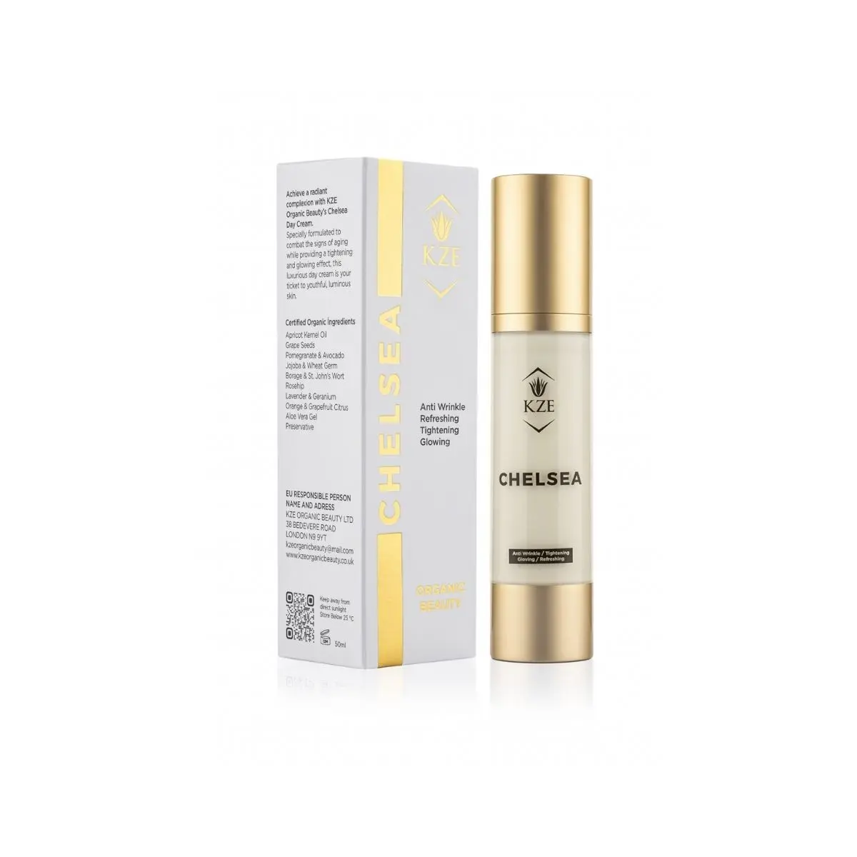 Chelsea Organic Day Cream KZE Organic Beauty